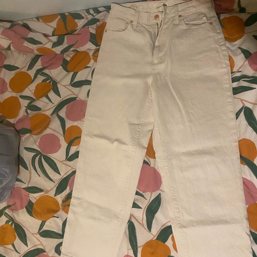 Women's Cream Jeans
